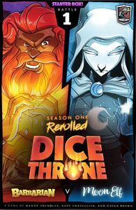 Dice Throne Season One ReRolled – Barbarian v. Moon Elf