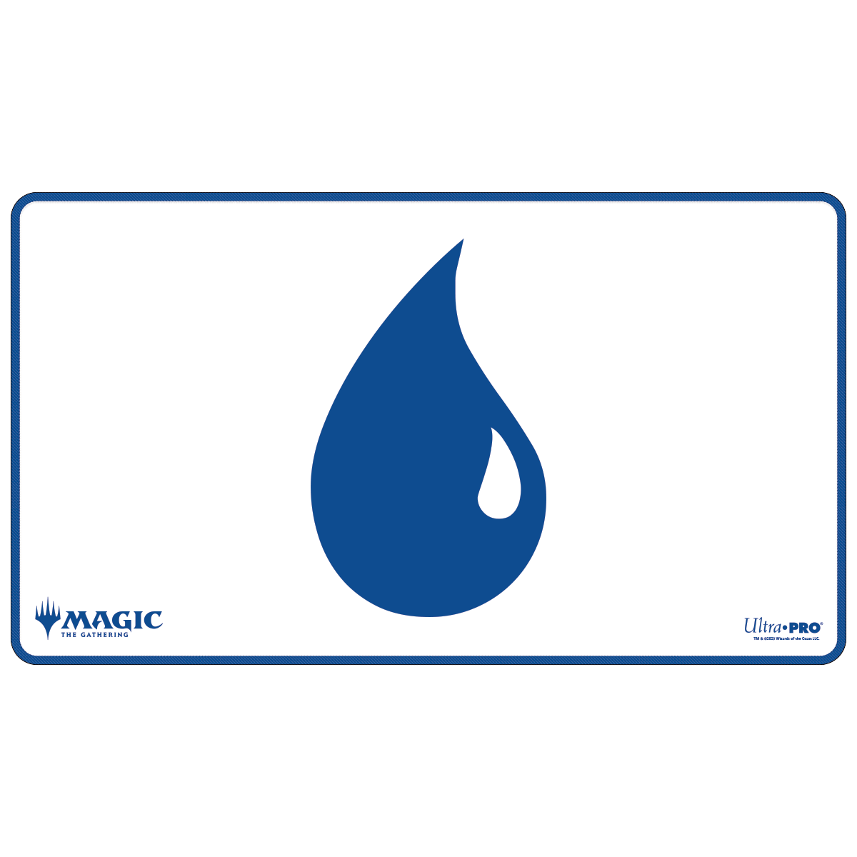 Mana 8 - Stitched Edge Playmat - Island for Magic: The Gathering