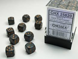 Chessex dice set 12mm d6 dice block 36dice