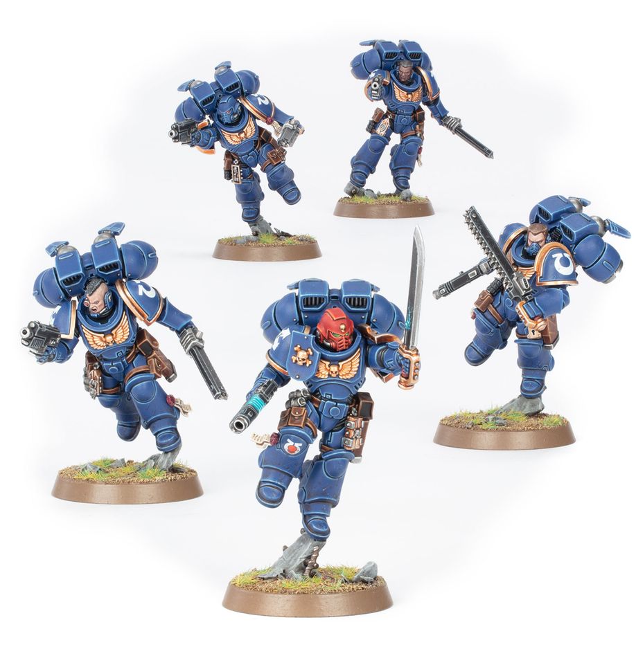 Space marine jump pack intercessors