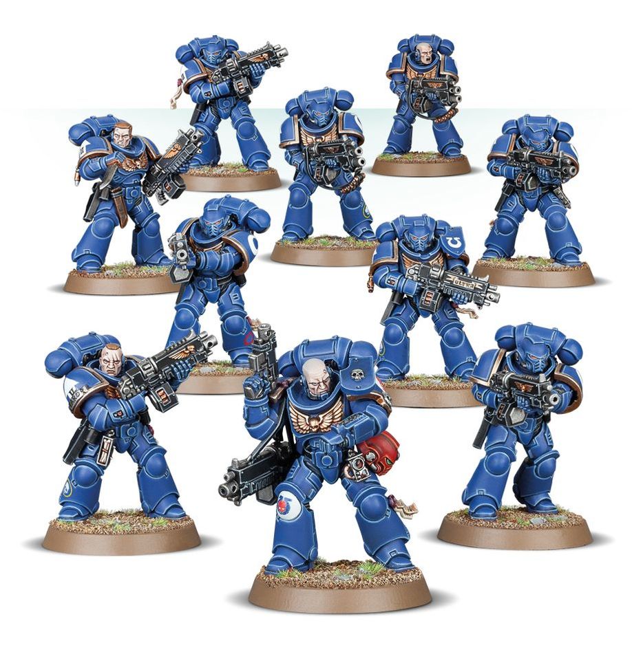 Space marines intercessor squad