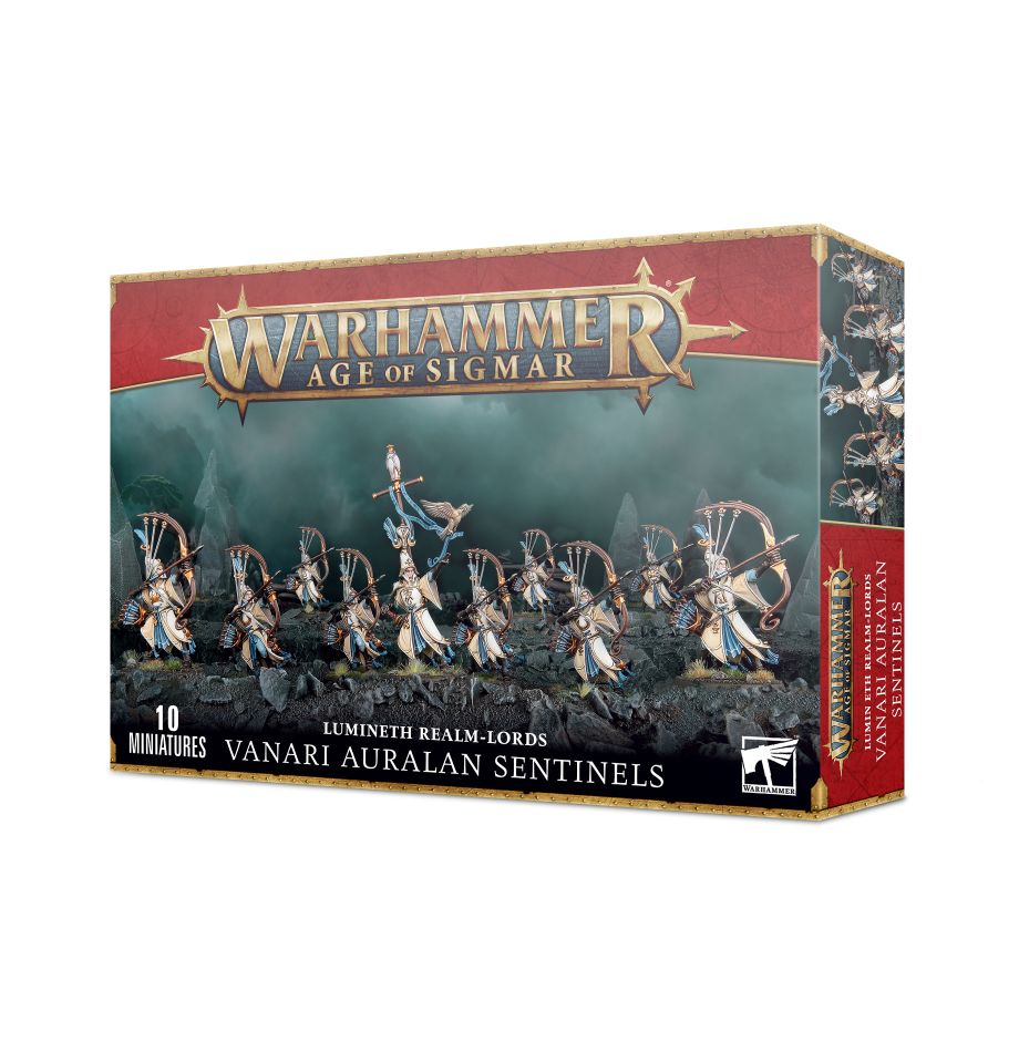 Warhammer Age Of Sigmar | Lumineth realm Lords | Vanari Auralan Sentinels