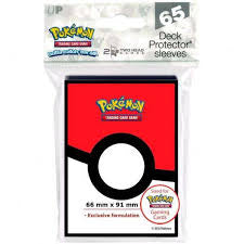 Pokeball sleeves ultra pro 65sleeves