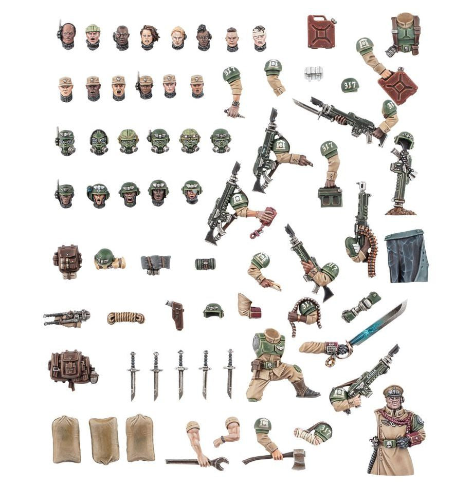 Warhammer 40K Astra Militarum| Cadian upgrades