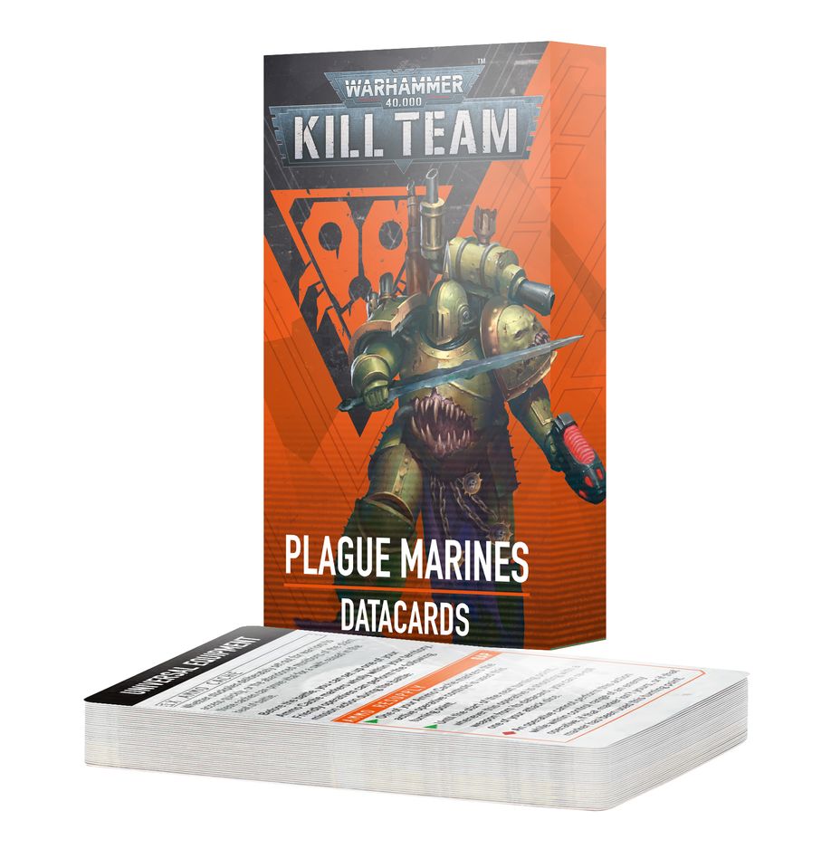 Kill Team plague marines Data cards