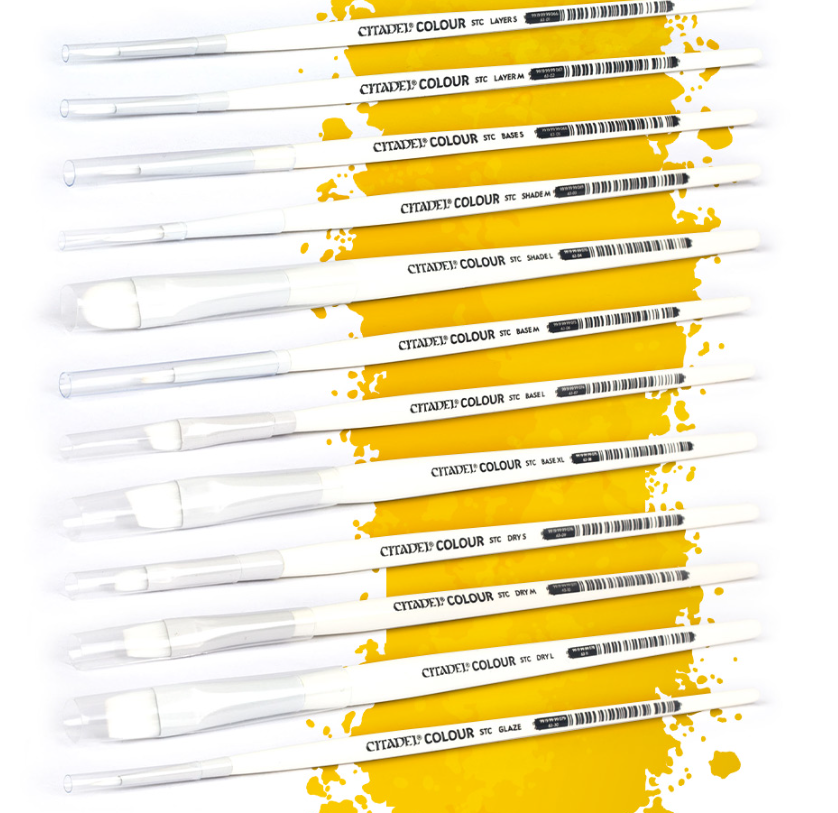 Citadel colour brushes (white)