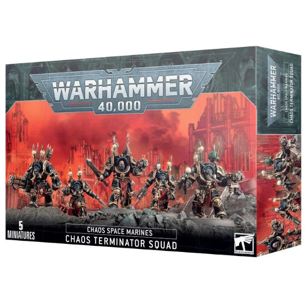 Warhammer 40K Chaos Space Marines | Chaos Terminator Squad