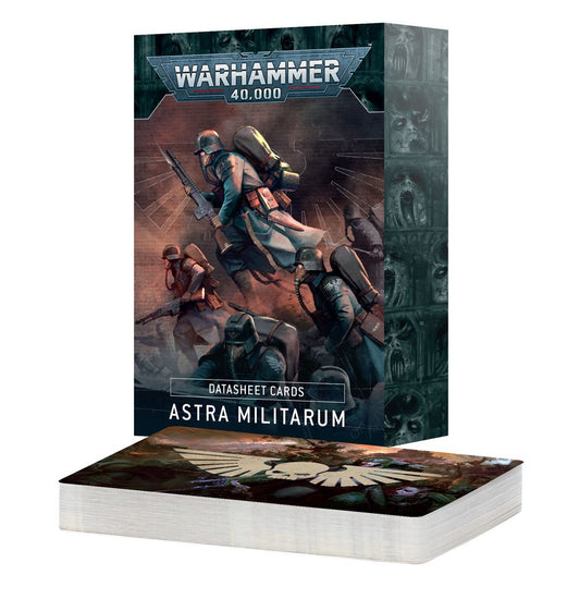 Astra militarium data sheet cards