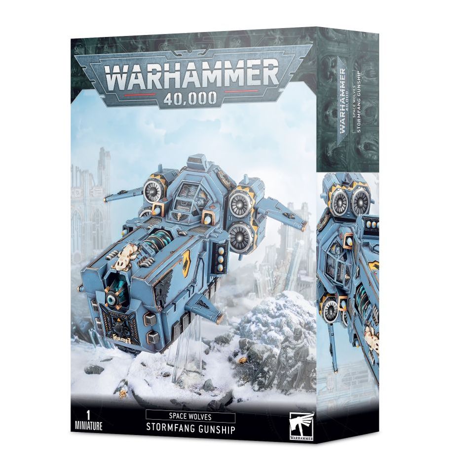 Space wolves stormfang gunship