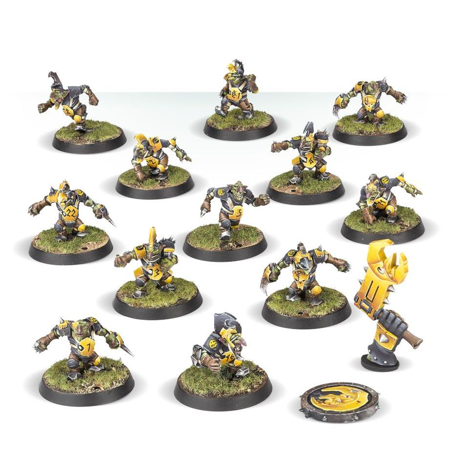 Blood Bowl Team: Goblin Scarcrag Snivellers