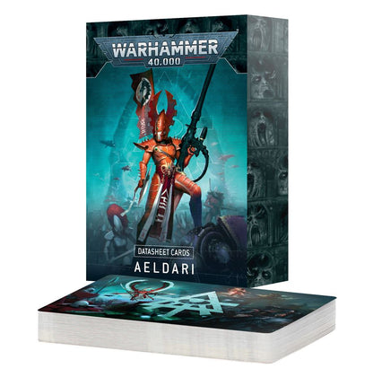 Aeldari data sheet cards