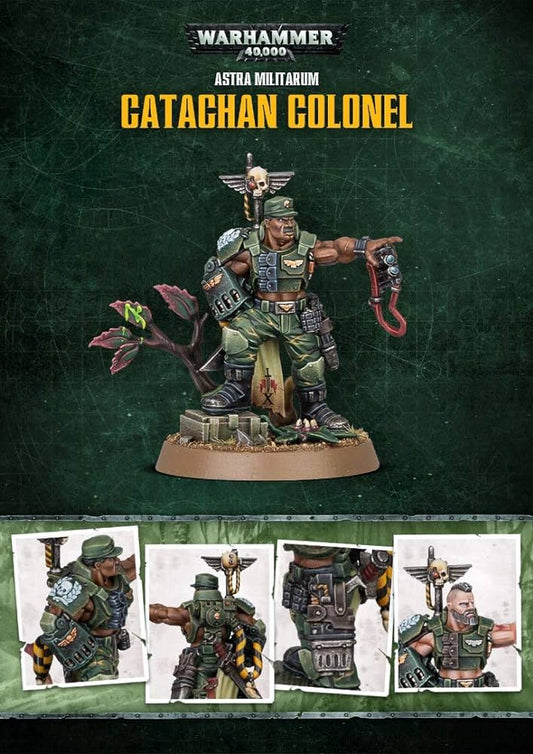 Warhammer 40K Astra Militarum| Catachan Colonel