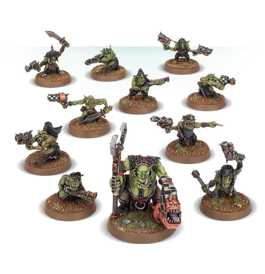 40k Orks runtherd and Gretchen