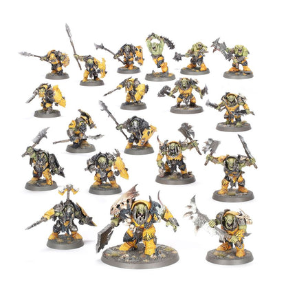 Age of sigmar spearhead iron jaw z big mob