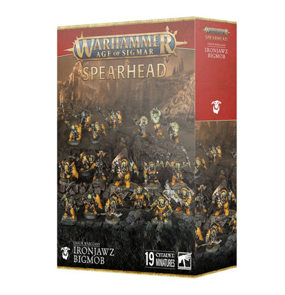 Age of sigmar spearhead iron jaw z big mob