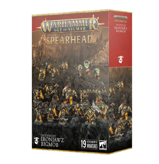Age of sigmar spearhead iron jaw z big mob