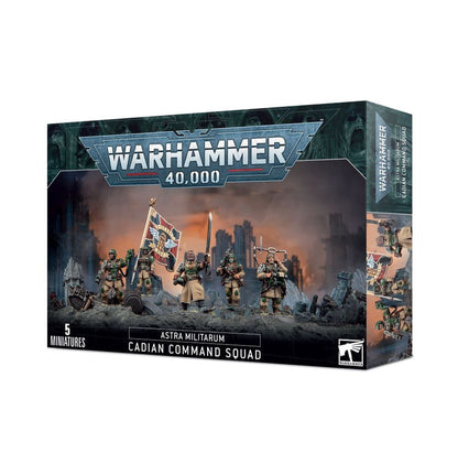 Warhammer 40K Astra Militarum| cadian command squad