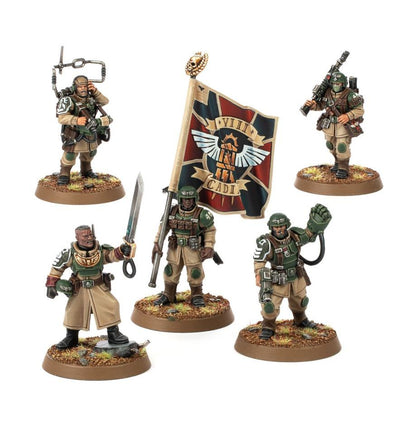 Warhammer 40K Astra Militarum| cadian command squad