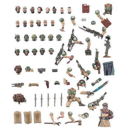 Warhammer 40K Astra Militarum| Cadian upgrades