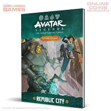 Republic city setting tool kit book // Avatar Legends: The Roleplaying Game