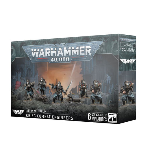 Warhammer 40K Astra Militarum| Krieg Combat Engineers