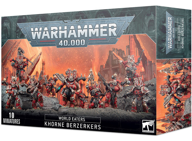 Warhammer 40K World Eaters | Khorne Berzerkers